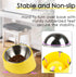 SuperDesign Mess Free 15° Slanted Bowl for Dogs and Cats, Tilted Angle Bulldog Bowl Dog Feeder, Non-Skid & Non-Spill, Easier to Reach Food S/0.5 C...
