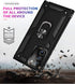 ADDIT for Note 20 Ultra Case Samsung Note 20 Ultra Case, Military Grade with Ring Car Mount Kickstand for Samsung Galaxy Note 20 Ultra 5G - Black...