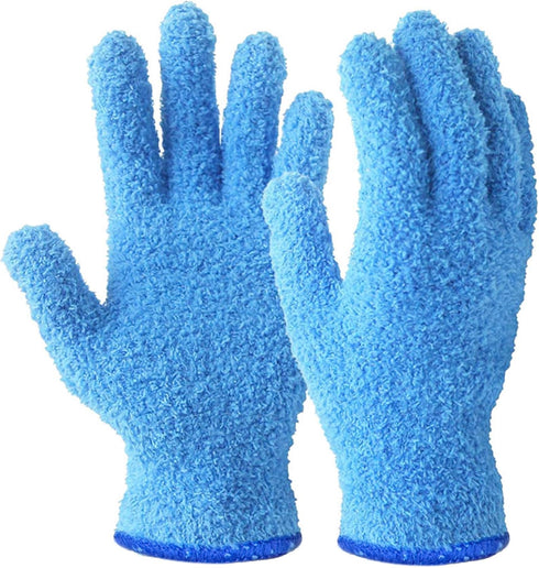 Evridwear Microfiber Plant Dusting Gloves Reusable Leaf Cleaning Glove for Houseplants,Blinds,Furniture and Small Objects...