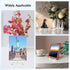 18pcs Small Plate Stands for Display, 3 inch Plate Stands for Display, Frame Stands Picture Stands for Display, Acrylic Easel Display Stand Clear ...