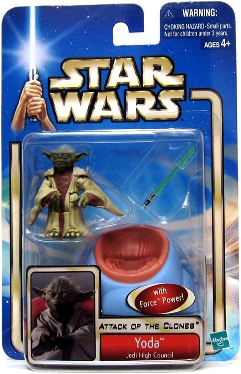 Star Wars: Episode 2 Yoda (Jedi High Council) Action Figure...