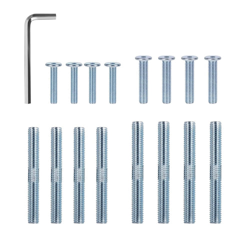 Cat Scratching Post Replacement Screws, M10 and M8 Screws for Cat Scratching Post with Allen Wrench 4PCS Threaded Bolt and 4PCS Screw (17 pcs)...