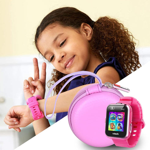 Carrying Case Compatible With VTech KidiZoom Smartwatch DX3, DX2, Gizmo Watch/Watch 2 and Little Tikes Tobi/Tobi 2 Robot Smart Watch for Kids (Cas...
