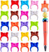 Forcal Beads for Pens,30pcs Acrylic 3D Hairband Focals Beads Bulk for Beadable Pens Keychain Making Cute DIY Jewelry Supplies for Teacher...