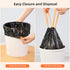 funest Trash Bags, 4 Gallon Small Drawstring Garbage Bags 75 Counts, Thick Plastic Wastebasket Liners for Bathroom Toilet Office Bedroom...