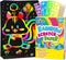 Scratch Paper Art Gifts: Rainbow Scratch Off Art-Craft Supplies Kits Pad for 3 4 5 6 7 8 Year Old Boys Girls Toys for Birthday Christmas Halloween...