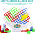 48 Pcs Swing Stack High Child Balance Building Toy, Stacking Blocks Balance Game, DIY Assembling Versatile Toy Board Table Games, Brain Game Build...