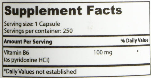 Superior Labs — Best Vitamin B6 Dietary Supplement — 50 mg Dosage,120 Vegetable Capsules —Supports Immune System Health — Healthy Brain Function —...