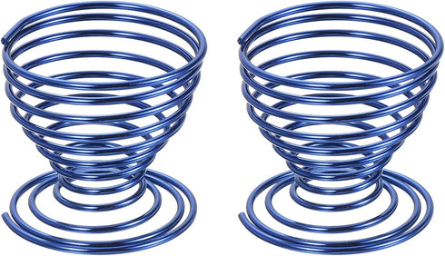 PATIKIL Air Plant Holder, 2 Pack Air Plant Stand Rack Pot Containers Tillandsia Holder for Home Office Desktop Decoration, Electrophoresis Blue...