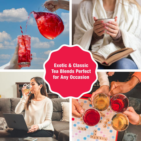 Tiesta Tea - Lemon Black Tea, Loose Leaf, Lemon Citrus Black, Premium Blend, High Caffeinated, Makes Hot or Iced, Brews Up to 25 Cups, 2 Ounce Res...