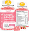 2 Pack Collagen Gummies with Biotin & Keratin - 60 Natural Strawberry Flavored Gummies Supplement...