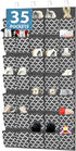 homyfort Over the Door Shoe Organizer - Shoe Rack Storage with 35 Extra Large Pockets & Sturdy Hooks for Closet Kids Slippers, Baby boots, Women H...