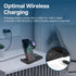 MMOBIEL Wireless Charging Station for Samsung – 3 in 1 Wireless Charger Stand for MagSafe Samsung Galaxy S24 / S23 / S22 Series, Galaxy Watch 6/5 ...