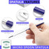 Scientific Labwares Stainless Steel Micro Lab Scoop Sampler with Soft Handle - Scientific Quality Micro Lab Spatula Blade Spoon (9")...