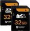 Synergy Digital 32GB, SDHC UHS-I Memory Cards - Class 10, U1, 100MB/s, 300 Series - Pack of 2...