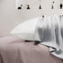 EXQ Home Satin Pillowcase for Hair and Skin,Grey Pillow Cases King Size Pillow Case Set of 2 Satin Pillow Covers with Envelope Closure Silver Grey...