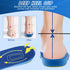 Kids Orthotic Arch Support Shoe Insoles, Children Pu Cushioning Inserts, Shock Absorption Velvet Surfaces Deep Heel Cup Inner Sole for Flat Feet, ...