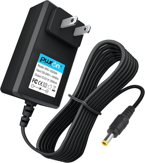 PwrON AC to DC Adapter Compatible with Sony SRSX5 SRSX5/WHT SRSX5/RED SRSX5/BLK SRSBTX300 SRSBTX300/WHT SRSBTX300/BLK SRS-BTX300 AC-S125V25A Porta...