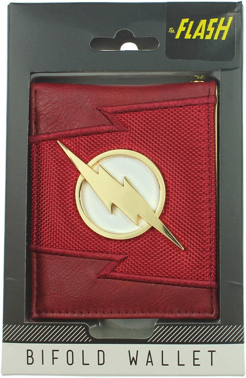 DC Comics The Flash Suit Up Bifold Boxed Wallet...