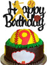 Softball Cake Topper,Baseball Cake Topper for Girl Boy Birthday Party Girl's Softball Pitcher Cake Decor...