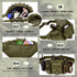 Tactical Fanny Pack, Military Outdoor Waist Bag Belt Packs Hip Bumbag Utility Bags with Adjustable Strap for Cycling Hiking Hunting (Green)...