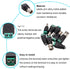 40PCS Male Female Power Connector DC 12V 5.5 x 2.1mm Power Jack Plug Adapter Barrel Connector, BNC Male Female Balun Connector for CCTV Coaxial Ca...