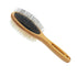 Dog Brush Cat Brush, Vokiuler Double Sided Bristle and Pin Pet Brush for Dog Grooming, Real Boar Bristle Shedding Brush with Bamboo Handle for Lon...