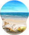 Ergonomic Design Mouse Pad with Wrist Rest Support, Cute Wrist Mouse Pad Non-Slip PU Base Mouse Mat, Pain Relief Mousepad for Gaming & Working(Wri...