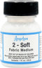 Angelus 2-soft 1oz Fabric Medium- Acrylic Paint Mixer for Clothing, Fabric, Shoe Liners...