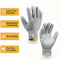 JPP Premium Cut Resistant Gloves, CE Level 5 Protection, PU Coated Cut Proof Work Gloves with Firm Grip, Breathable and Lightweight, 3D Comfort Fi...