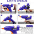Hot Glue Gun Kit: Mini Hot Glue Guns Kit with 20 Sticks Melt Glue Gun Craft for Kids School DIY Arts Home Quick Repairs (2 Pack)...