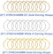60Pcs Hoop Earring Findings Stainless Steel Earrings Beading Round Earrings Hypoallergenic Hoop Earrings Open Beading Hoop for Jewelry Making DIY ...