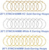 60Pcs Hoop Earring Findings Stainless Steel Earrings Beading Round Earrings Hypoallergenic Hoop Earrings Open Beading Hoop for Jewelry Making DIY ...