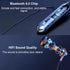 Wireless Bluetooth Neckband Headphone, Ergonomic Hanging Neck Magnetic Attraction Earphone with TF Port, Sports Foldable Headset with Voice Contro...