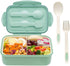 LOVINA Bento Boxes for Adults - 1100 ML Bento Lunch Box For Kids Childrens With Spoon & Fork - Durable Perfect Size for On-the-Go Meal, BPA-Free a...