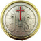 Religious Gifts Gold Plate Eucharist PYX with IHS and Red Enamel Cross, 2 1/4 Inch...