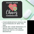 Charge Nurse coordiantor rn Nurse Mouse pad - Desk Decor 9 Icnh Mousepad Mousemat...