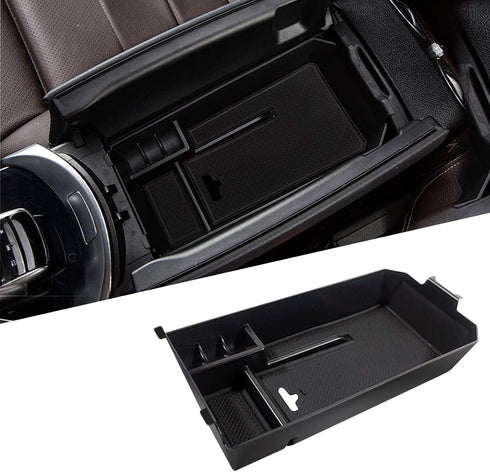 TTCR-II Compatible with Mercedes Benz C Class W205 Center Console Organizer 2015-2021 (Sedan & Coupe Only), for GLC W253 Console Organizer Tray 20...