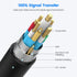 6.6Ft Long USB Cable, USB Extension Cable 1 Male to 3 Female USB Adapter Compatible with Webcam, Camera, Phone, USB hub, Mouse, Keyboard, Printer,...