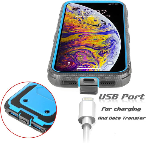 Asuwish Phone Case for Samsung Galaxy S10 5G Cover Hybrid Rugged Shockproof Hard Drop Proof Full Body Protective Heavy Duty Mobile Slim Cell Acces...