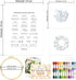 Basic Embroidery Stitch Kit: Perfect for Beginners with 28 Different Stitches and a Mushroom Embroidery Set......
