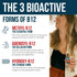 BioActive Vitamin B12 5000 mcg | Contains 3 BioActive Forms B12 Plus Methylfolate Cofactor - Methyl B12, Adenosyl B12 & Hydroxy B12 | Sublingual F...