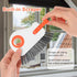 2 in 1 Window Track Cleaning Tools Window Sill Cleaner Tool Groove Crevice Cleaning Brush Grout Corner Scrubber Brush Tool Window Cleaner Tool for...