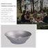 Boundless Voyage Ultralight Titanium Bowl Pan Plate Dish with Carry Bag Outdoor Camping Portable Tableware Cookware (Ti15165B (800ml Bowl))...
