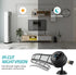 KFK Hidden Spy Camera,1080P Wireless Mini WiFi Nanny Cam Smart Home, Pet Dog Camera Indoor Outdoor Baby Camera 1080P Remote Portable,Secret House ...