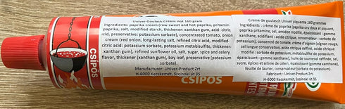 Univer Goulash Cream Hungarian Paste Hot (160 grams)...