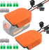 ?2 Packs?Power Wheel Adapter for Black+Decker 20V MAX Lithium Battery Adapter Power Wheels Battery Converter Kit with Fuses & Wire Terminals, 12AW...