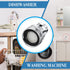 Dreyoo 2 Pcs Dishwasher Faucet Adapter, Dishwasher Snap Adapter Connection 15/16-27Male or 55/64-27Famale Chrome (With Filter)...