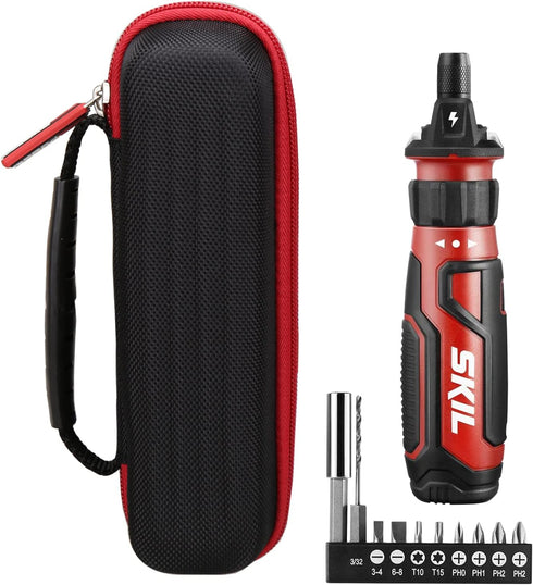 Hard Carrying Case Compatible with SKIL Rechargeable 4V Cordless Screwdriver SD561201, EVA Portable Storage Tools Bag (Case Only)...