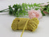 U Pick 10yds 5mm Decorative Twisted Satin Polyester Twine Cord Rope String Thread Shiny Cord Choker Thread (07:Yellow)...